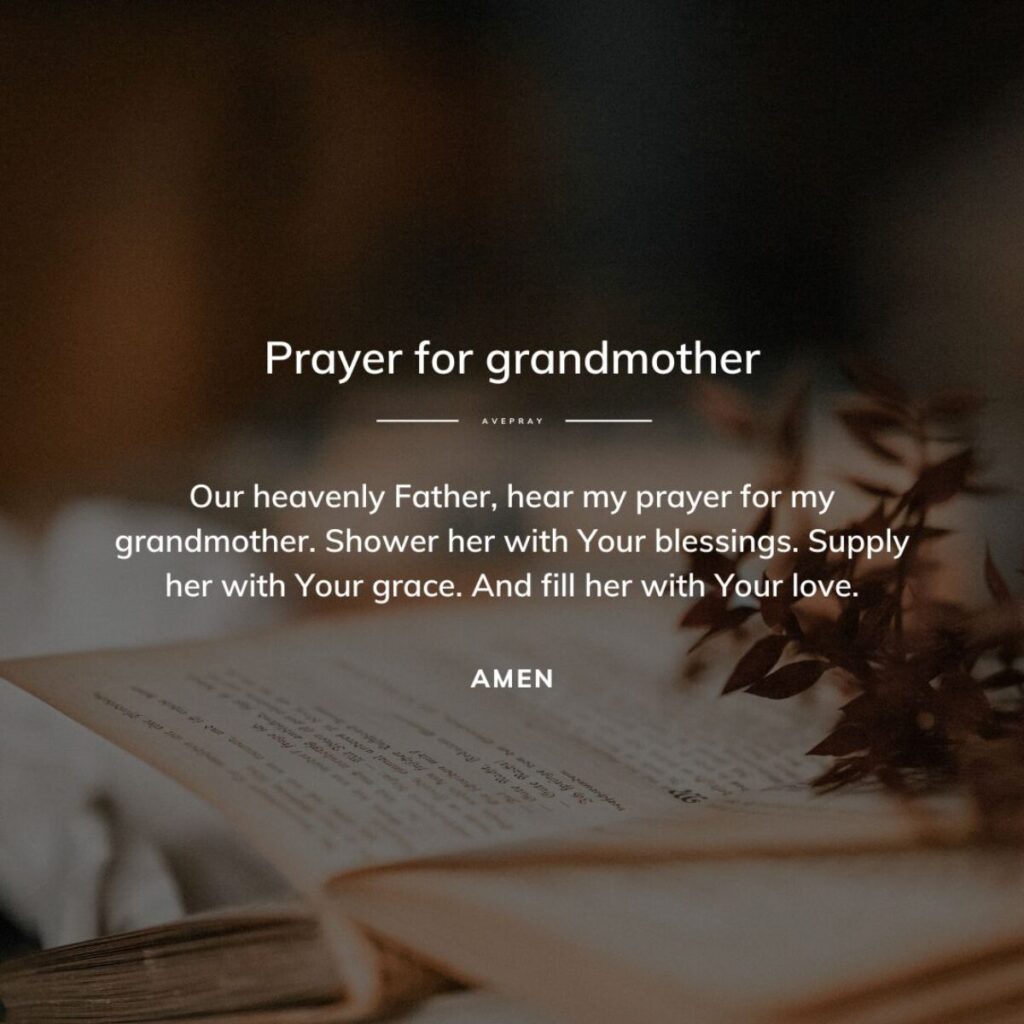 Healing-Prayers-For-My-Grandmother