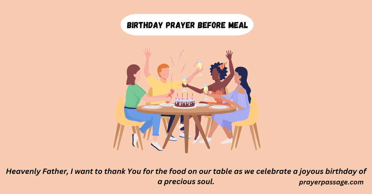 birthday prayer before meal