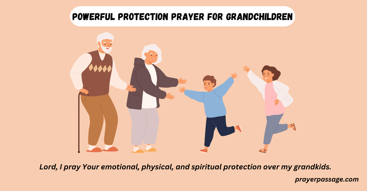 powerful protection prayer for grandchildren