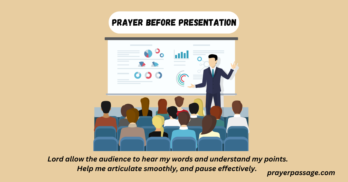 prayer before presentation