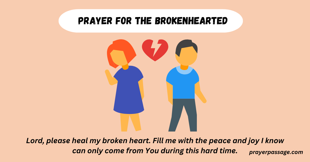 prayer for the brokenhearted