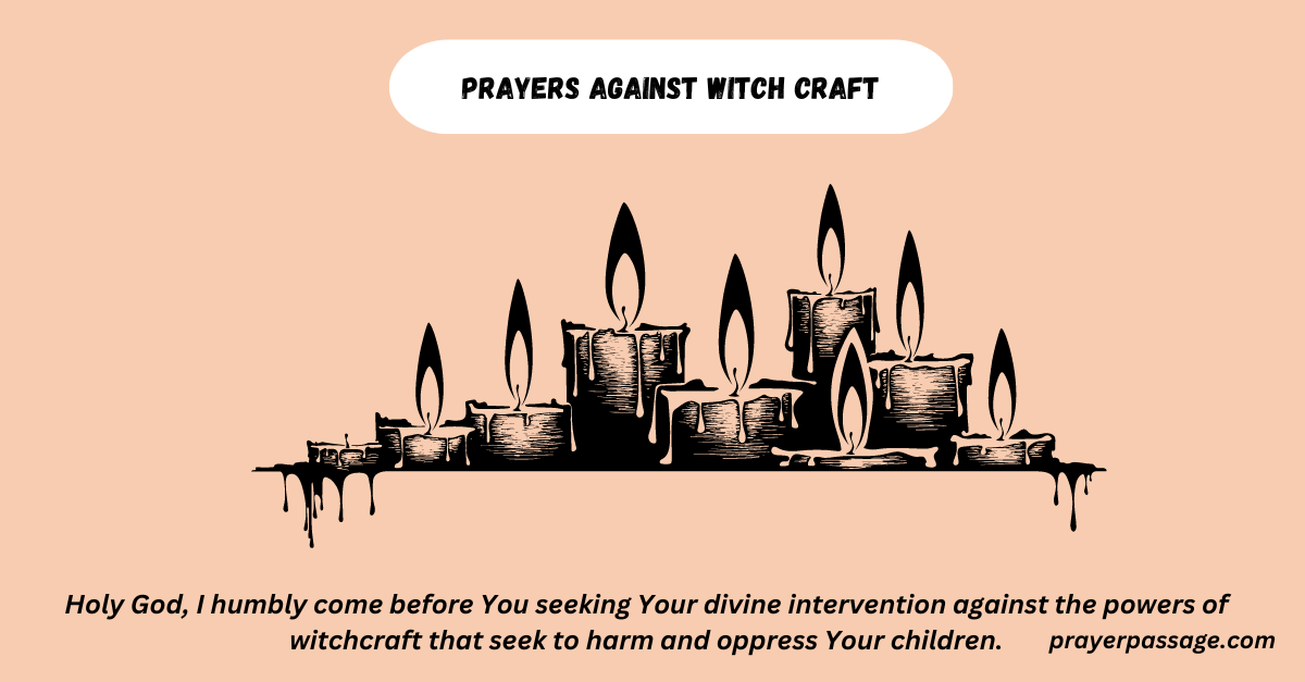 prayers against witch craft