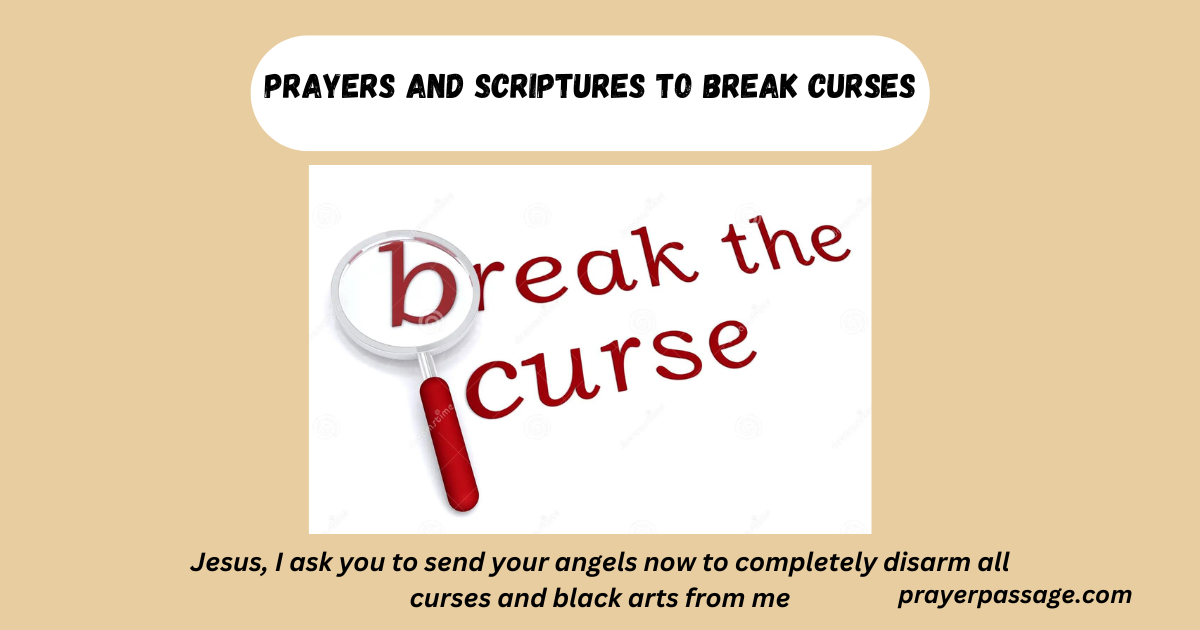 prayers and scriptures to break the curses