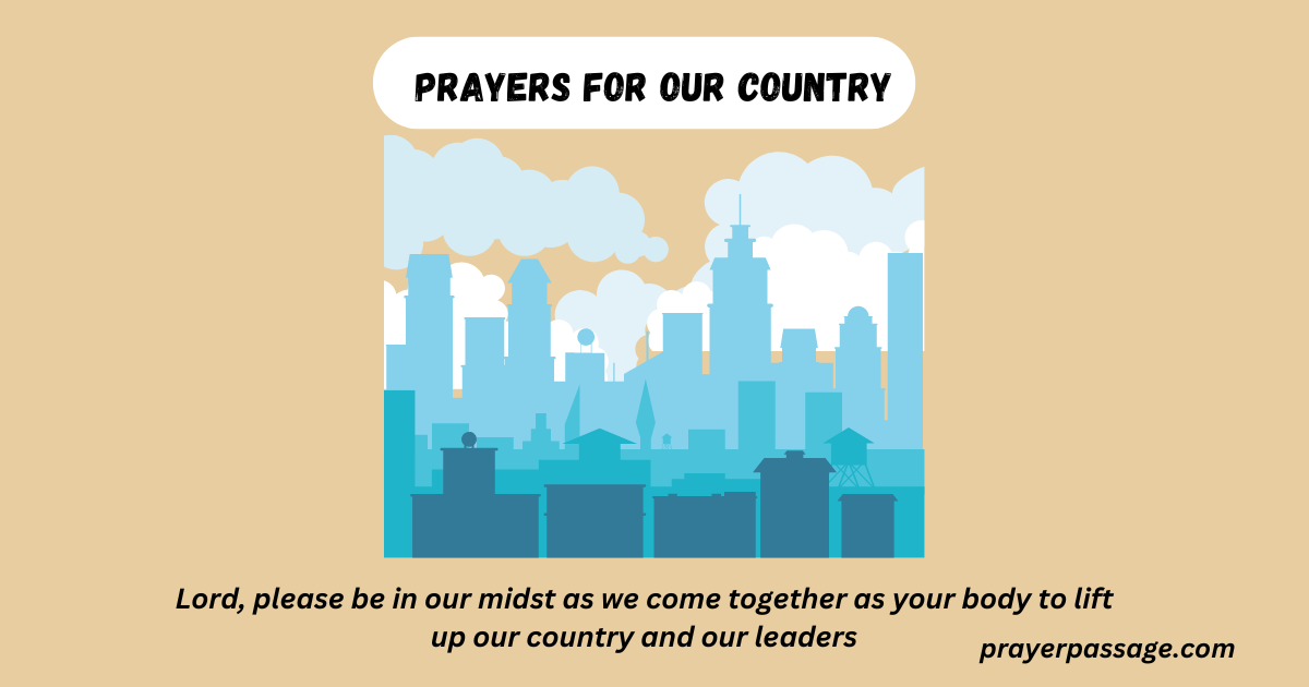 prayers for our country