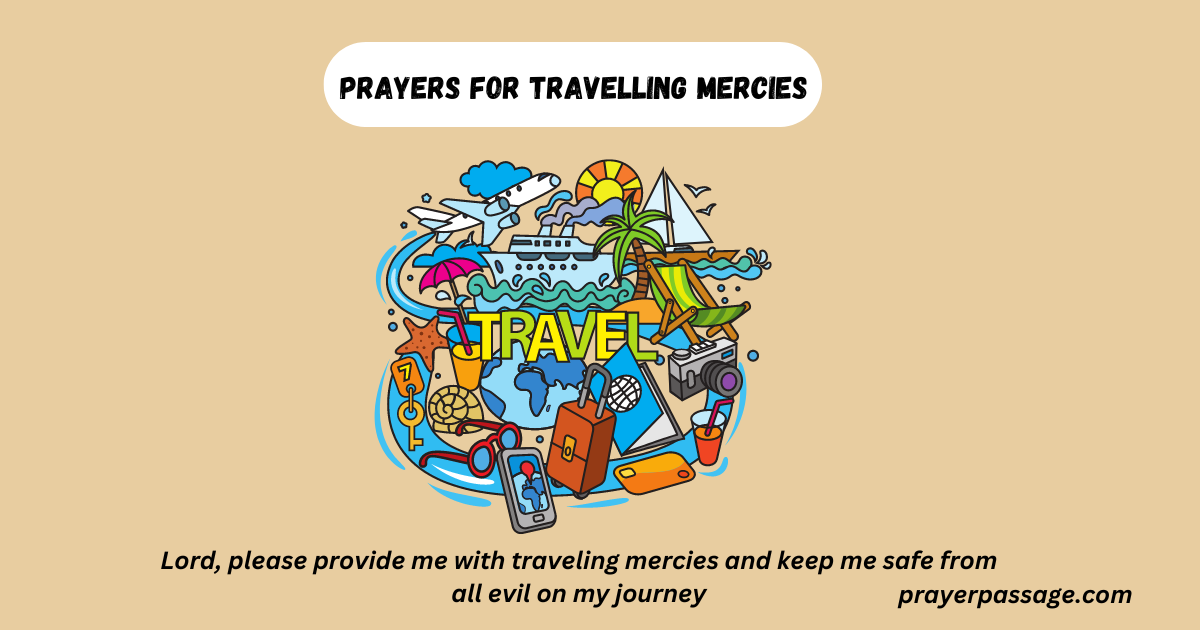 prayers for travelling mercies
